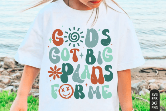 God s Got Big Plans Christian Svg Png for T-Shirt Designs
