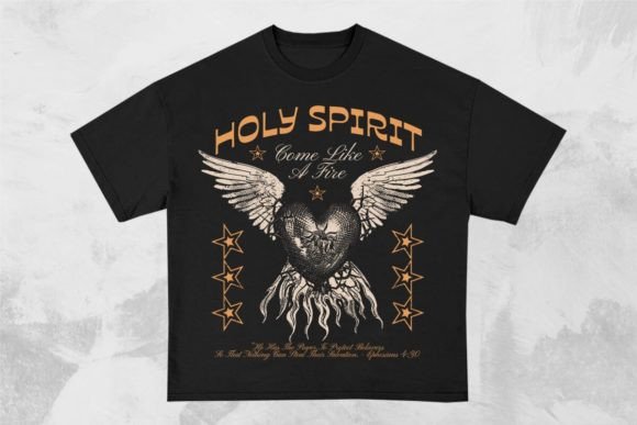 Holy Spirit Christian T-shirt Design
