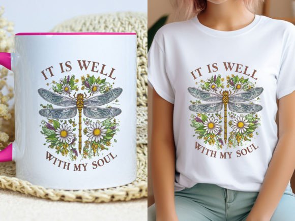 It is Well Christian Jesus Sublimation T-Shirt Designs